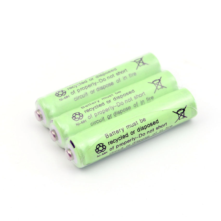 Pilas Recargables AAA Ni-Cd 1.2v, 700mAH 3 uds.