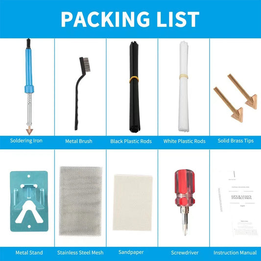 Kit De Herramienta Para Soldar Plástico 80w