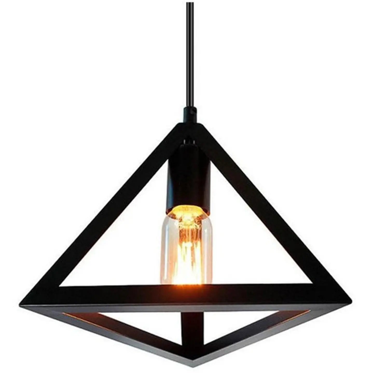 Lampara Colgante Vintage Diseño Triangulo