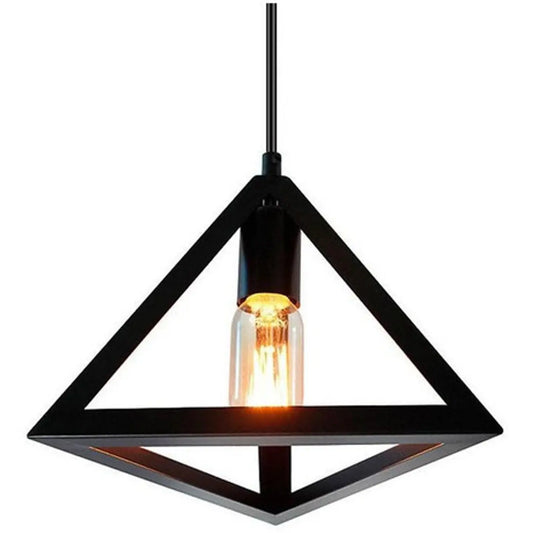 Lampara Colgante Vintage Diseño Triangulo