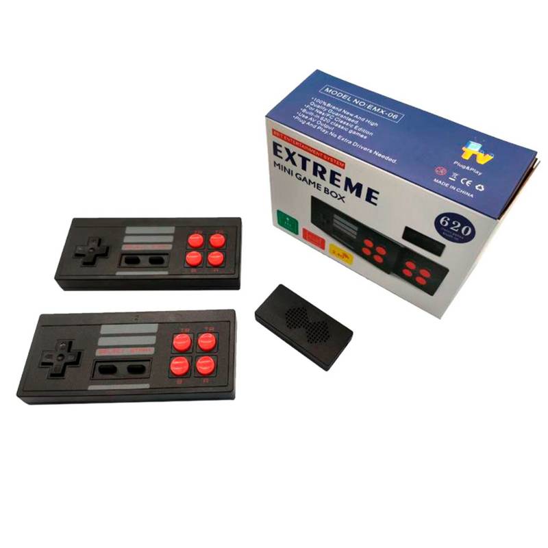 Mini Consola Extreme 620 Juegos Con 2 Controles