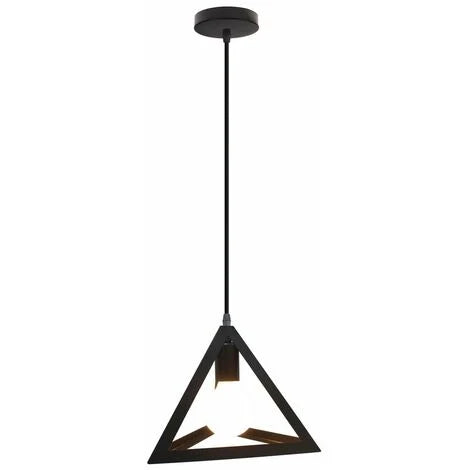 Lampara Colgante Vintage Diseño Triangulo