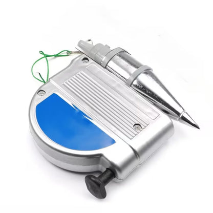 Plomada Magnética Automática Retráctil - Nivelador de Precisión para Construcción