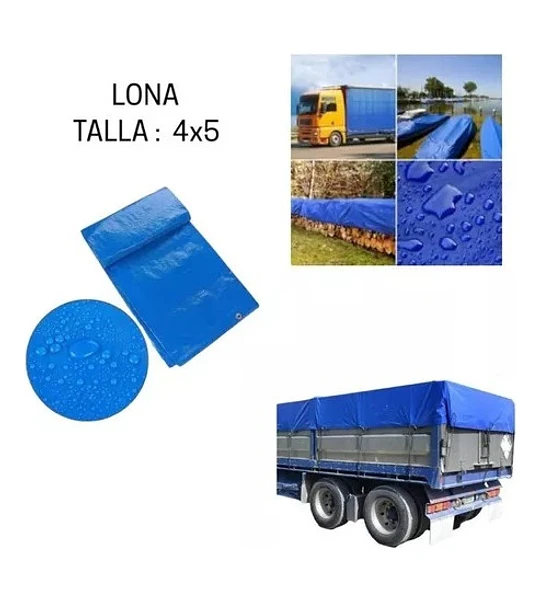 Lona  Cubierta impermeable 4x5 Para todo uso