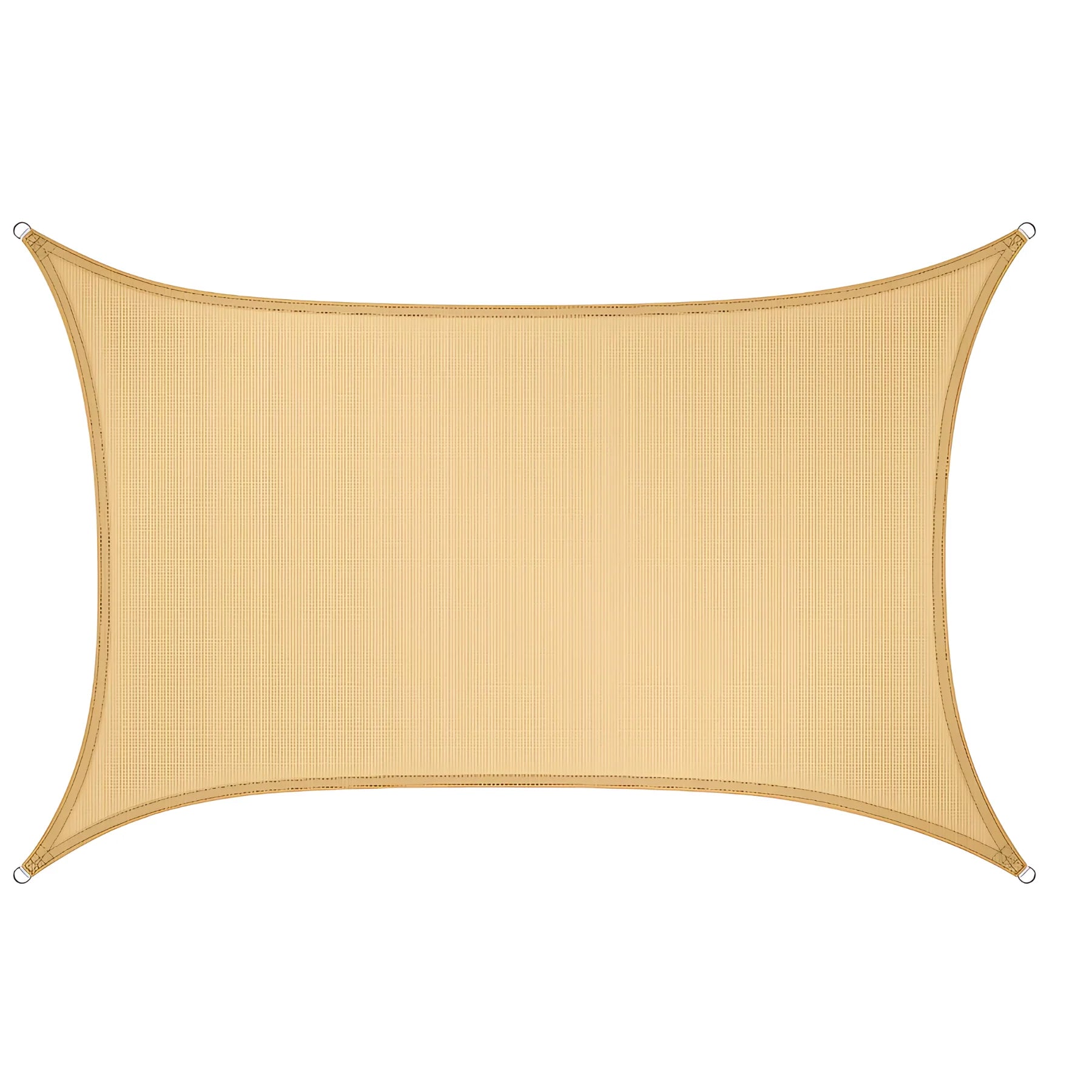 Toldo Vela Rectangular Malla 6x8 Color Beige