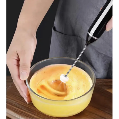 Mini Batidor Revolvedor De Café Y Espuma Leche 3 Velocidades