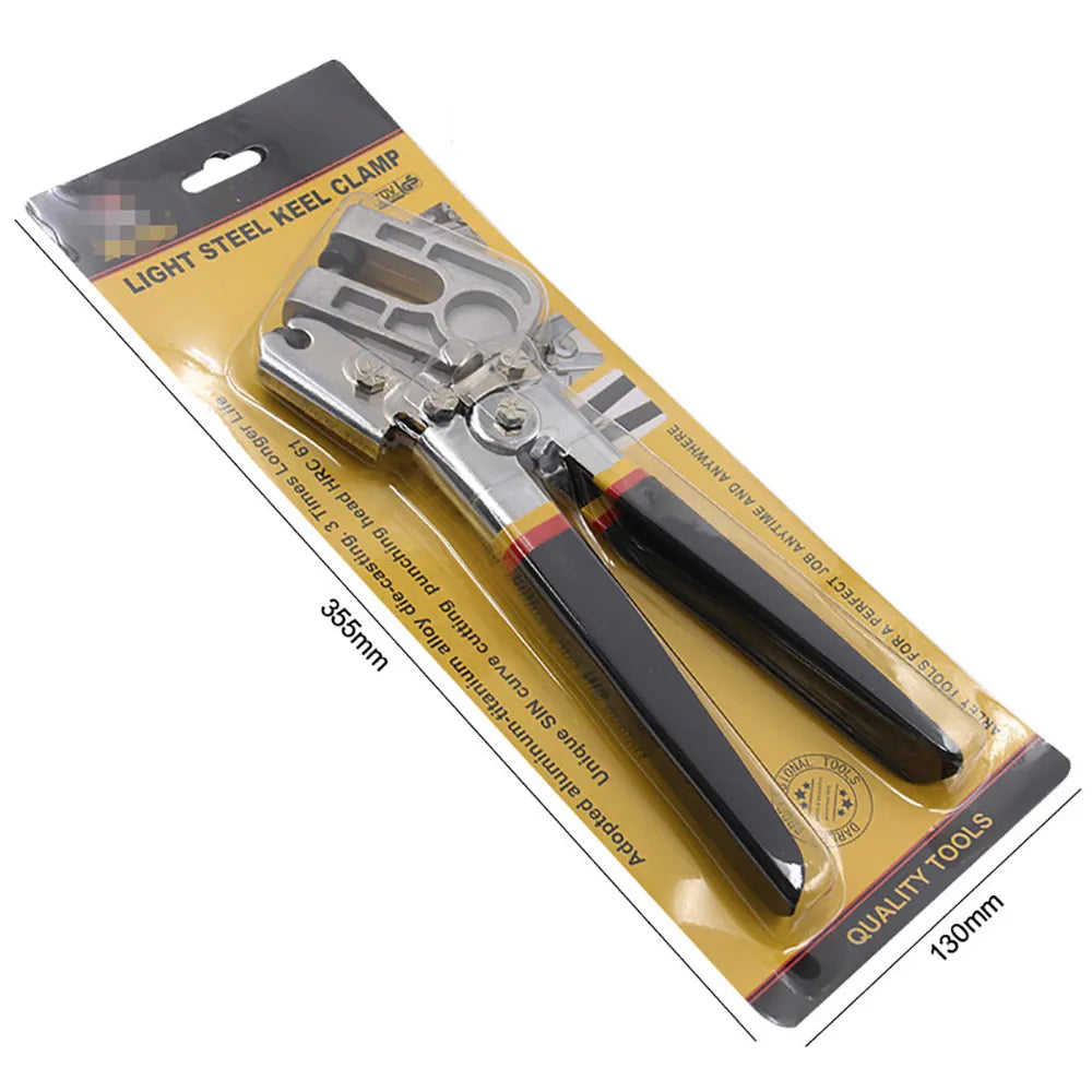 Abrazadera De Quilla De Acero Ligero, Alicate Boca Plana