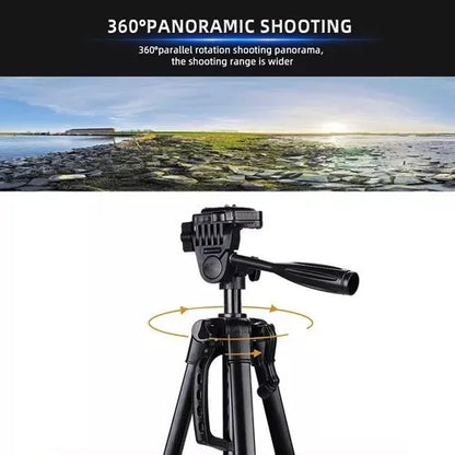 Trípode 3366 1.40m Para Cámaras Y Celulares