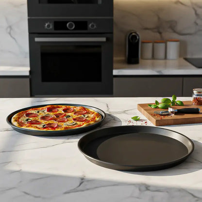 Bandejas Para Pizza / Set De Moldes Desmontables 26/29/32 Cm