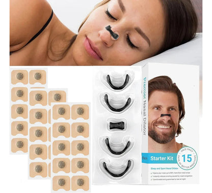 Kit 15 Días Dilatador Nasal Magnético Antironquidos