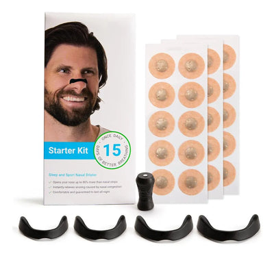 Kit 15 Días Dilatador Nasal Magnético Antironquidos
