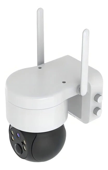 Cámara Solar para Exteriores IP 1080 Inalámbrica 360° Blanca
