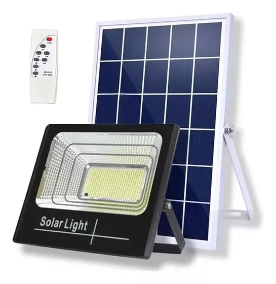 Foco Solar 200 Watts IP67 Con Panel 