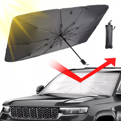 Quitasol Parasol Parabrisas De Auto Tipo Sombrilla Cubre Sol