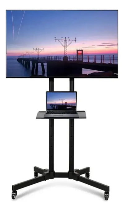 Soporte Tv Móvil Con Ruedas Para 32 A 65 Pulgadas 45 Kg
