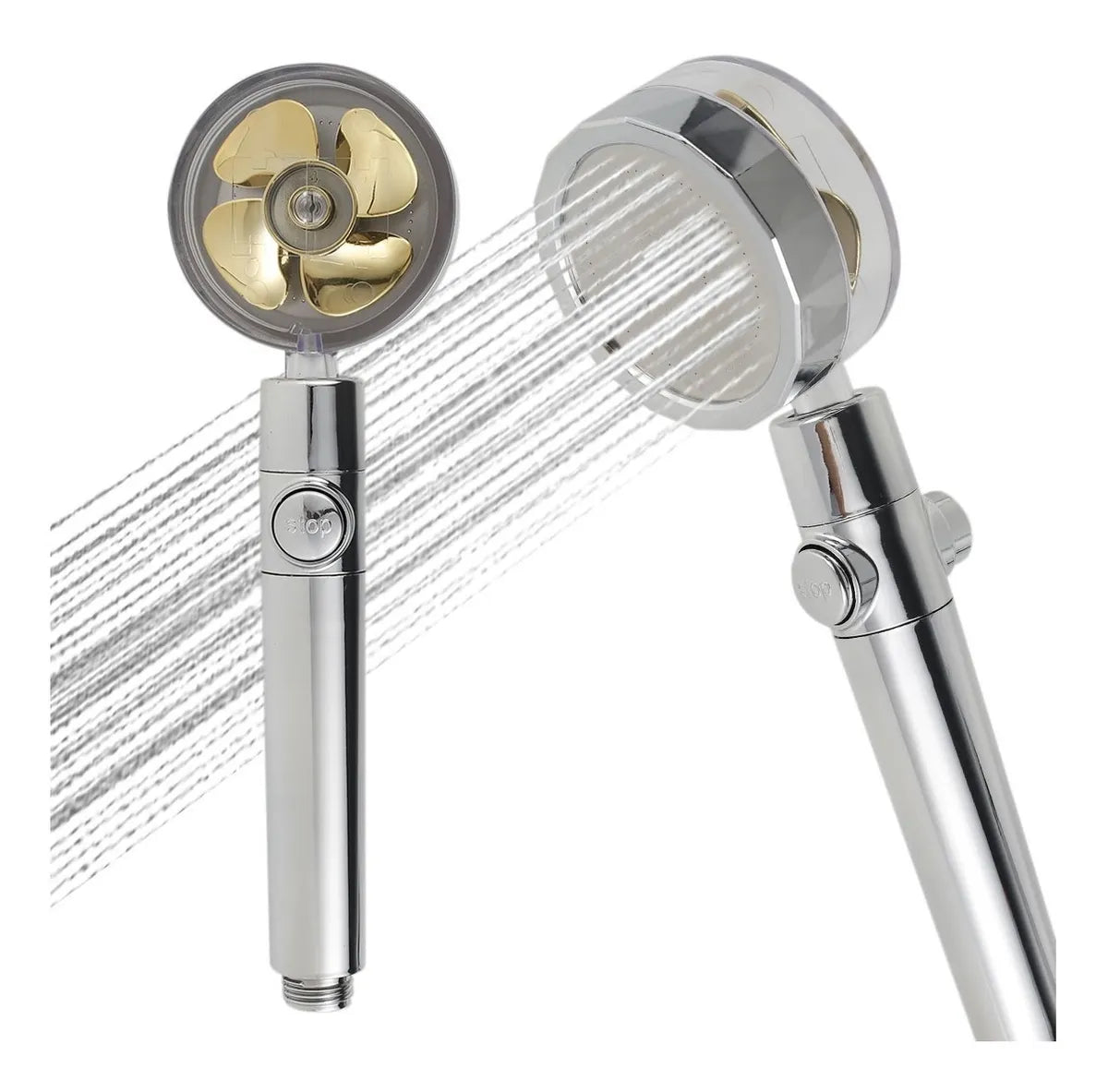 Ducha De Hélice Turbo De Alta Presión De Mano