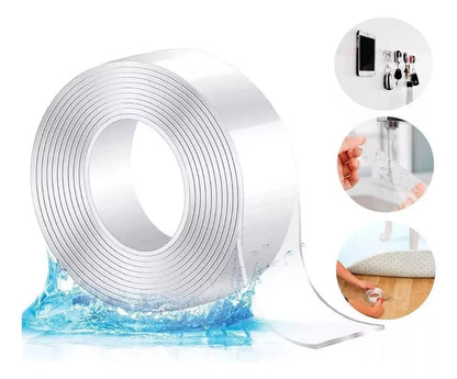 Cinta Silicona Adhesiva Doble Contacto Transparente Ivy Grip 3 M