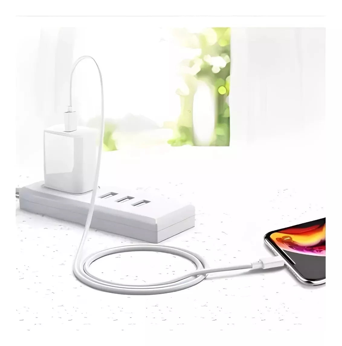 Cable De Carga Para iPhone Lightning A Usb- C / 