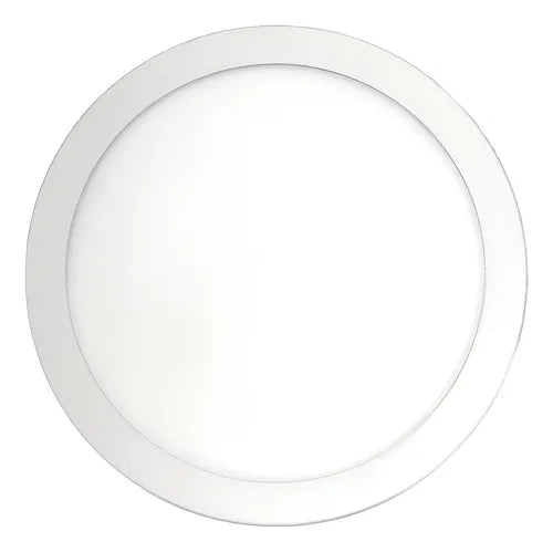 Panel LED redondo sobrepuesto blanco AX064 - detalle instalación