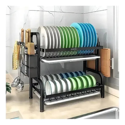 Escurridor De Platos De Dos Niveles Para Cocina