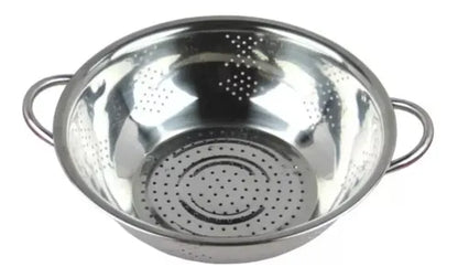 Colador Escurridor De Acero Inoxidable 20 Cm
