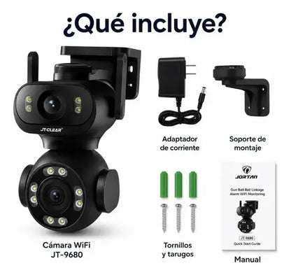 Camara De Seguridad Jortan Jt-9680 Ptz