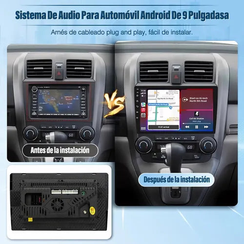 Radio Android para auto 9 pulgadas YA-26542 - interfaz CarPlay