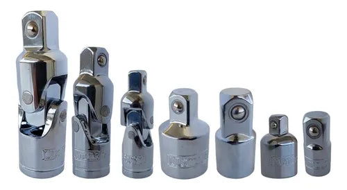 Juegos De Adaptadores Y Cardanes , 7 Piezas Para Ratchet