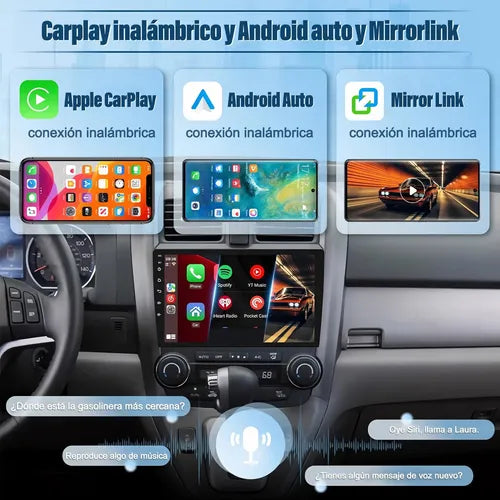 Radio Android para auto 9 pulgadas YA-26542 - accesorios incluidos