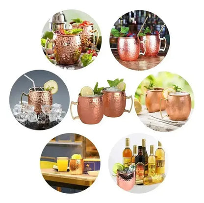 2 Taza Moscow coctel Mule 550 Ml