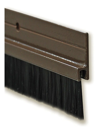 Pack 2 Burlete Aislante Para Puertas Con Escobilla 1mt