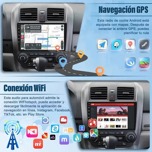 Radio Android para auto 9 pulgadas YA-26542 - cámara de retroceso