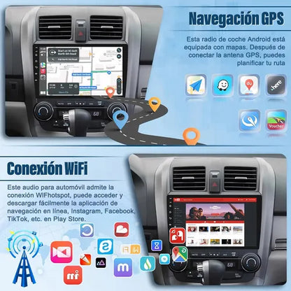Radio Android para auto 9 pulgadas YA-26542 - cámara de retroceso