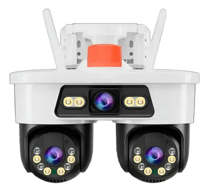 Camara Triple Exterior Con Alarma Yoosee Ip66 Tres Camaras