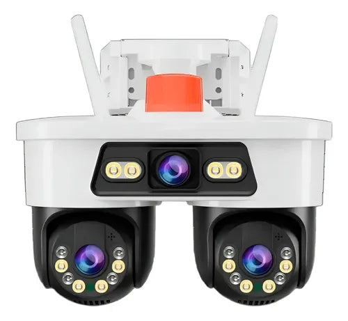 Camara Triple Exterior Con Alarma Yoosee Ip66 Tres Camaras