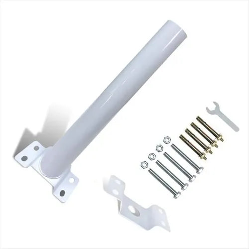 Poste soporte de montaje con brazo AX053 - vista lateral