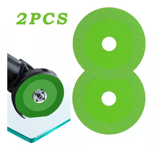 Discos De Corte De Vidrio Para Amoladora Angular 2 Piezas