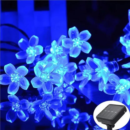 Campana De Viento Solar, Varilla De Burbujas 5 M 20 Cabezas, Luz Cálida