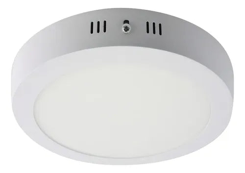Panel LED redondo sobrepuesto blanco AX064 - encendido