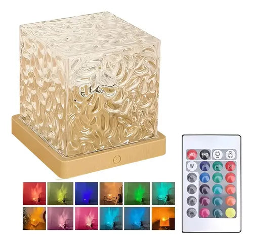 Lámpara RGB de mesa tipo piedra YZ1-17 - vista general