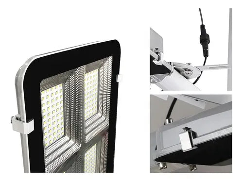 Luminaria solar de calle 600W AX036 - brazo de montaje