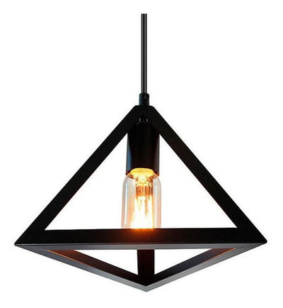 Lampara Colgante Vintage Diseño Triangulo