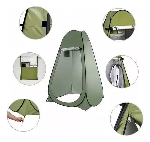 Carpa 1 Persona Carpa Baño Carpa Camping Vestidor Portátil