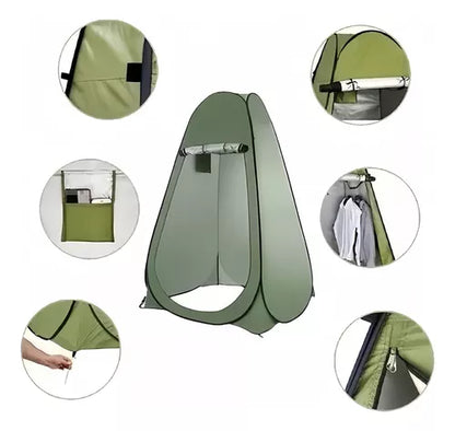Carpa 1 Persona Carpa Baño Carpa Camping Vestidor Portátil