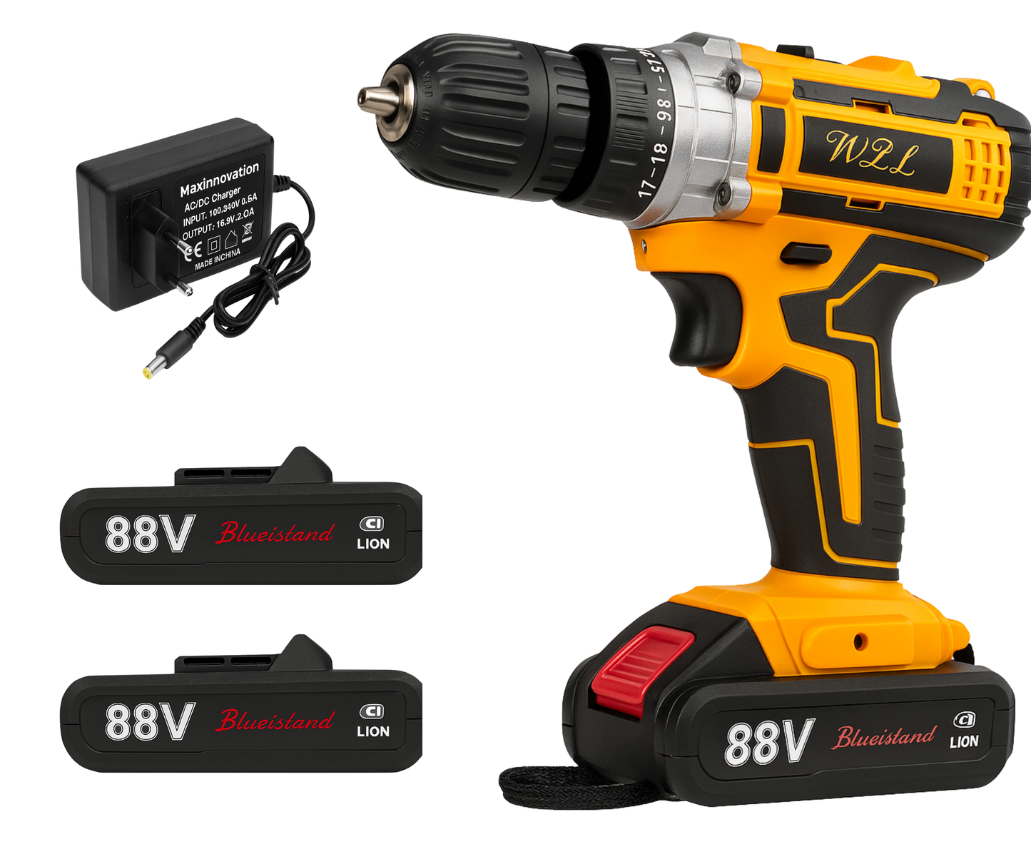 Taladro 88v dos Baterias