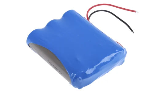 Batería Recargable Triple Con Conector M-18650 3.7V 3600 MAH