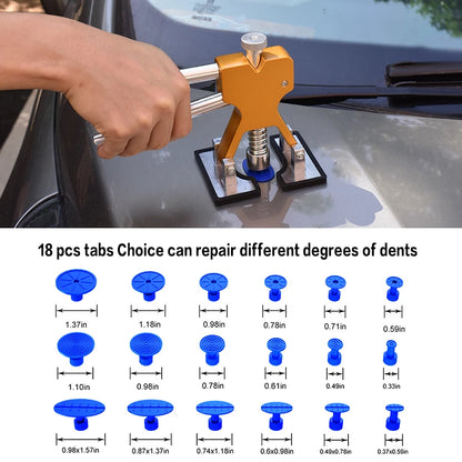 Kit Desabollador De Auto Herramienta 18 Pcs