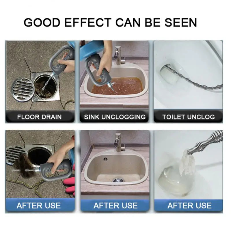 Destapador Cañería Laucha Sonda Sopapo 5 Metros