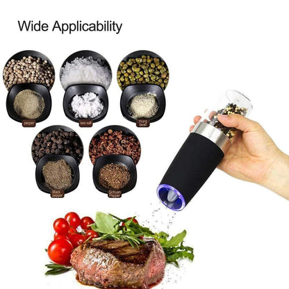 Molinillo Automático De Especias Sal, Pimienta, Canela