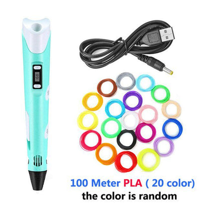 Lapiz Bolígrafo Impresora 3d + 20 Filamentos